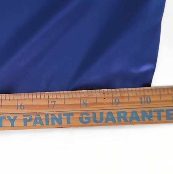 Ellen Tracy 100% Silk Royal Blue Pants Plus Sz 24 Vintage Luxe Holiday Lounge - Picture 12 of 15